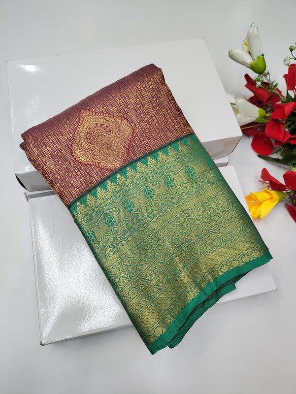 Offer Semi Silk Saree MXG85