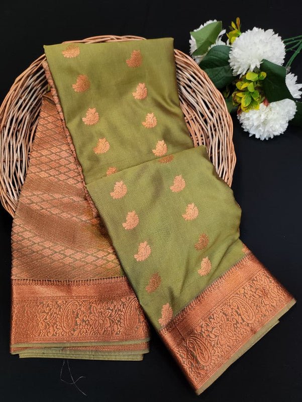 Offer Soft Silk Saree | Zari Work | PCN07 - Sri Sakthi Pugazh Tex - Semi Silk