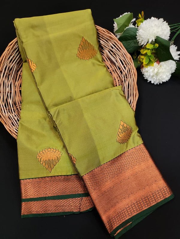 Offer Soft Silk Saree | Zari Work | PCN09 - Sri Sakthi Pugazh Tex - Semi Silk
