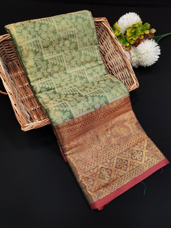 One Gram Tissue | Take 2 Saree Each @300 | NGT02 - Sri Sakthi Pugazh Tex NGT02 - Tissue type