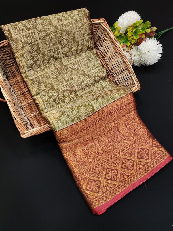 One Gram Tissue | Take 2 Saree Each @300 | NGT03 - Sri Sakthi Pugazh Tex NGT03 - Tissue type