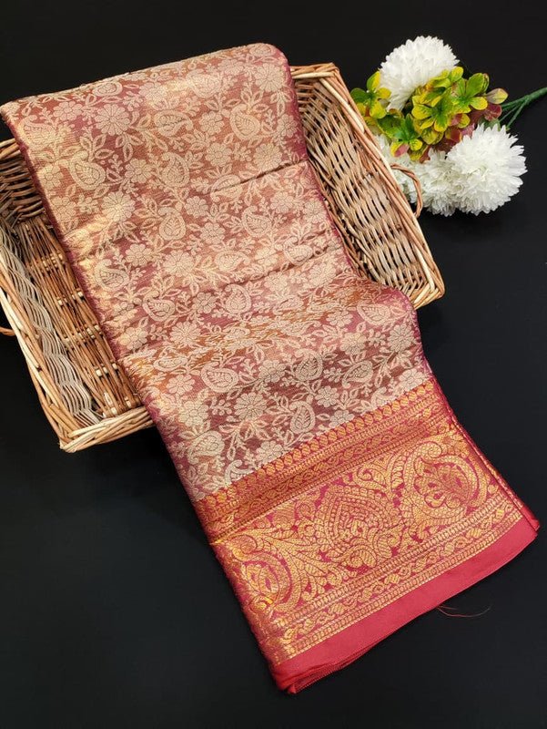 One Gram Tissue | Take 2 Saree Each @300| NGT07 - Sri Sakthi Pugazh Tex NGT07 - Tissue type
