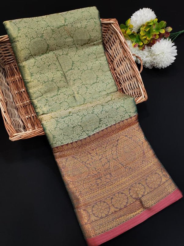 One Gram Tissue | Take 2 Saree Each @300 | NGT25 - Sri Sakthi Pugazh Tex NGT25 - Tissue type