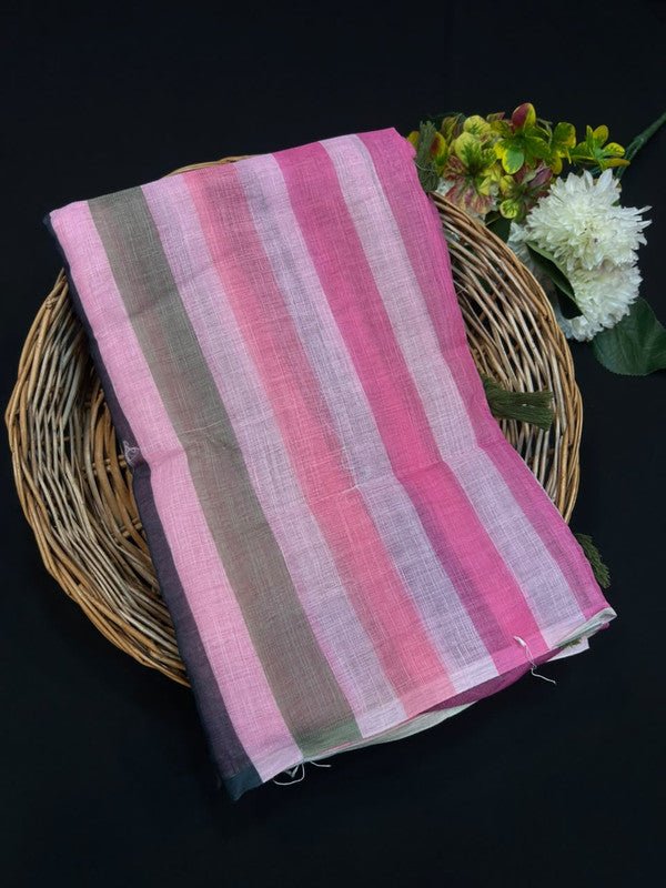 Post Card Cotton Saree in Fancy Cotton for Festival Wear