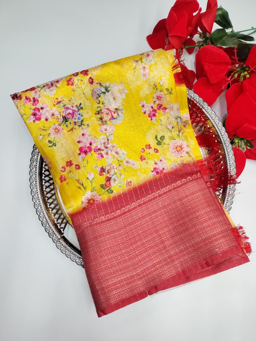 Premium Dola Silk Saree PD40