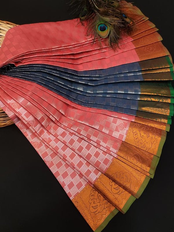 Premium Poontamil Tissue Saree in soft silk for party wear