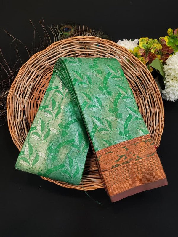 Premium Poontamil Tissue Saree in soft silk for party wear
