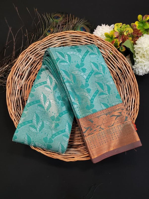 Premium Poontamil Tissue Saree in soft silk for party wear