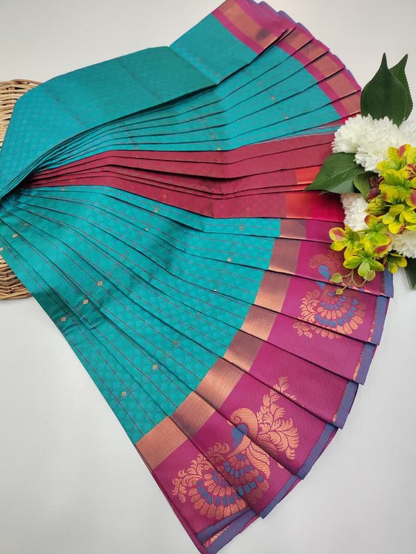 Premium Sivaranjini Saree with elegant Zari work for wedding wear