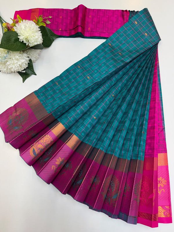 Premium Sivaranjini Saree with elegant Zari work for wedding wear