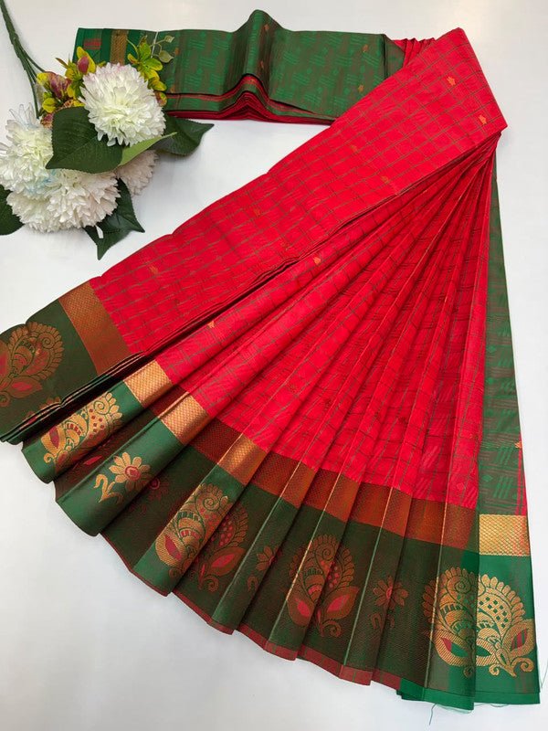Premium Sivaranjini Saree with elegant Zari work for wedding wear