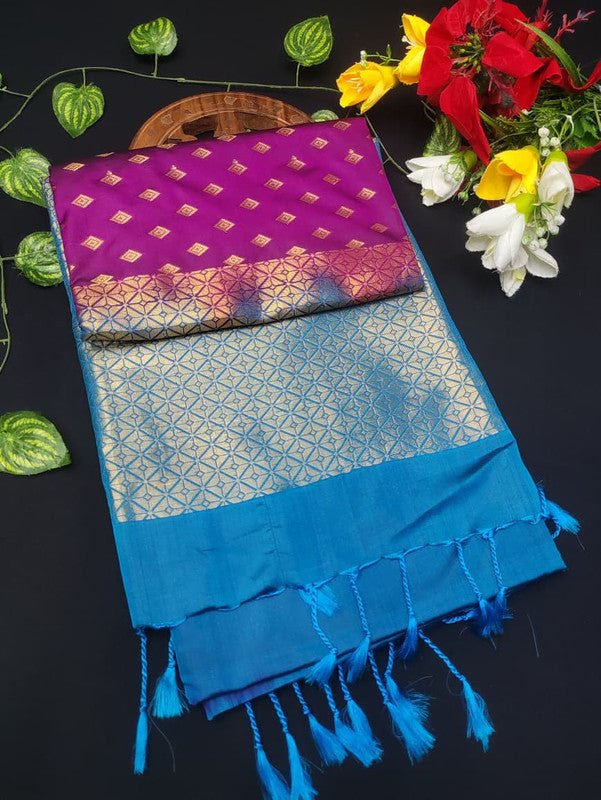 Priyanka Semi Pattu Saree LSP387 - Sri Sakthi Pugazh Tex - Semi Silk