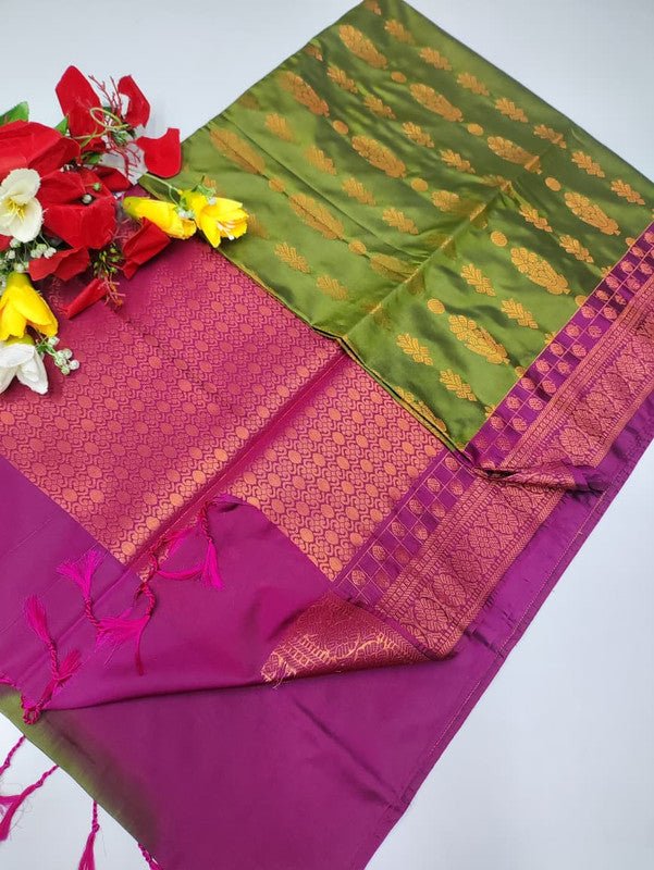 Priyanka Semi Pattu Saree LSP579 - Sri Sakthi Pugazh Tex - Semi Silk