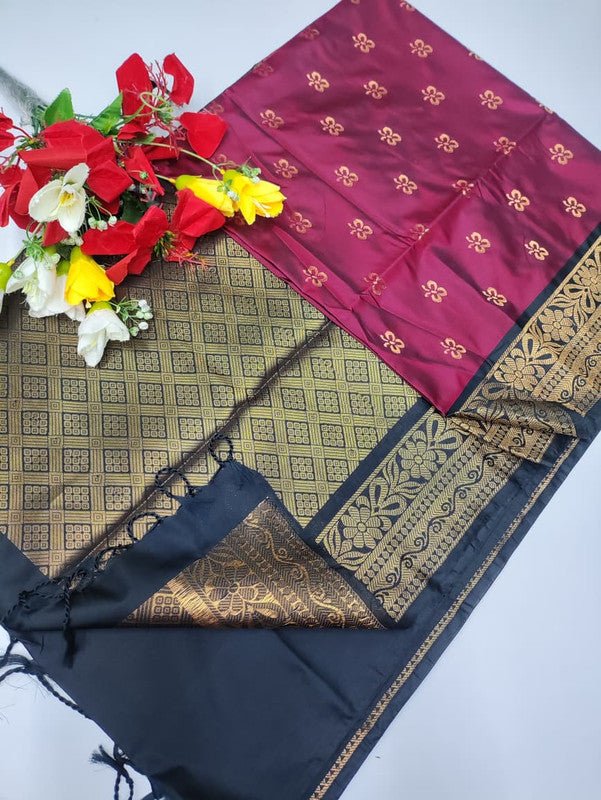 Priyanka Semi Pattu Saree LSP630 - Sri Sakthi Pugazh Tex - Semi Silk