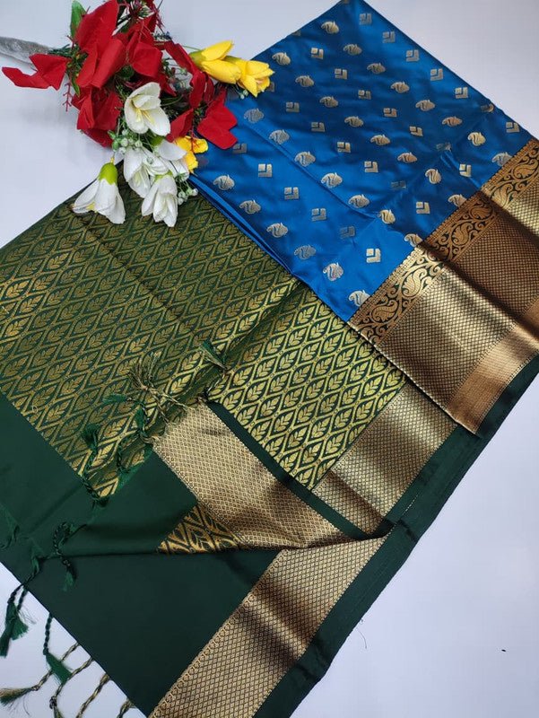 Priyanka Semi Pattu Saree LSP947 - Sri Sakthi Pugazh Tex - Semi Silk