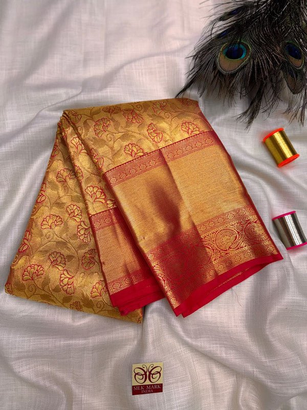 Pure Silk Saree – |100% Original Silk Traditional Elegance| M43 - Sri Sakthi Pugazh Tex - Pure Silk