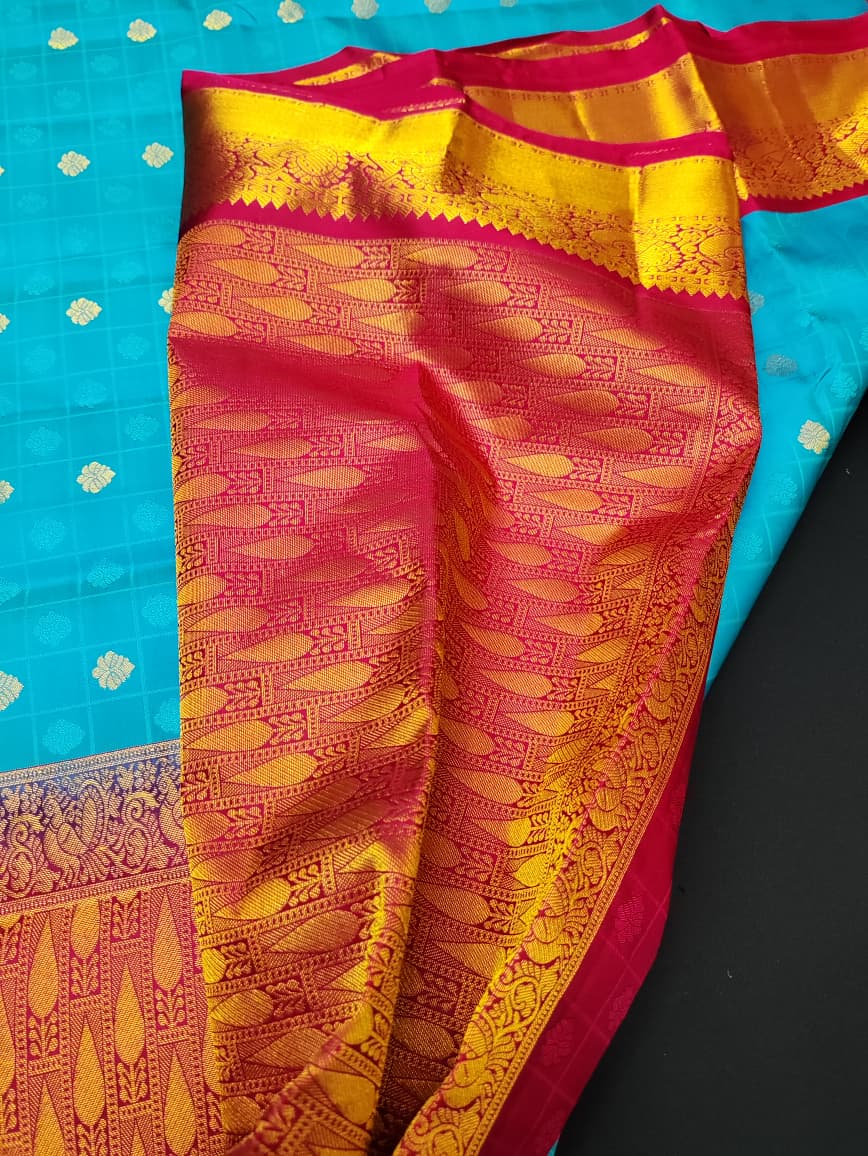 Pure Pattu Silk E67 - Sri Sakthi Pugazh Tex - Pure Silk
