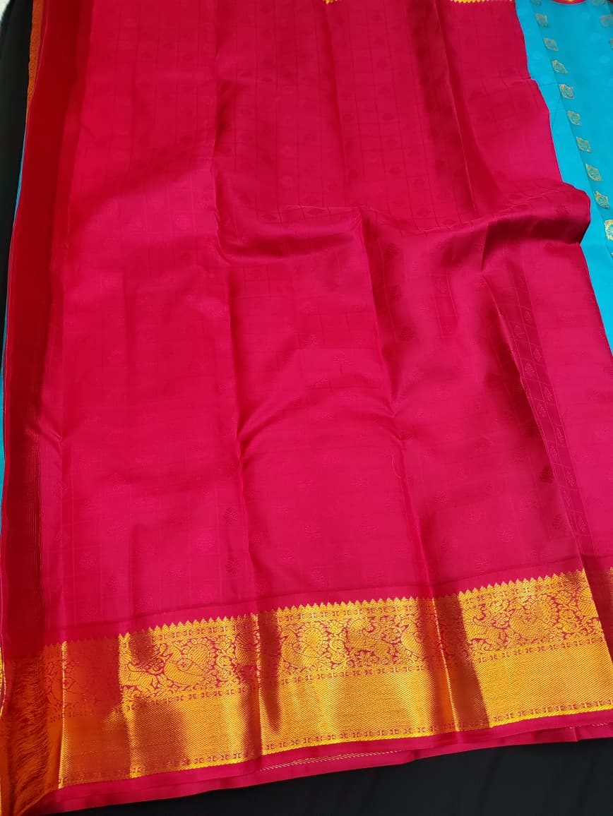 Pure Pattu Silk E67 - Sri Sakthi Pugazh Tex - Pure Silk