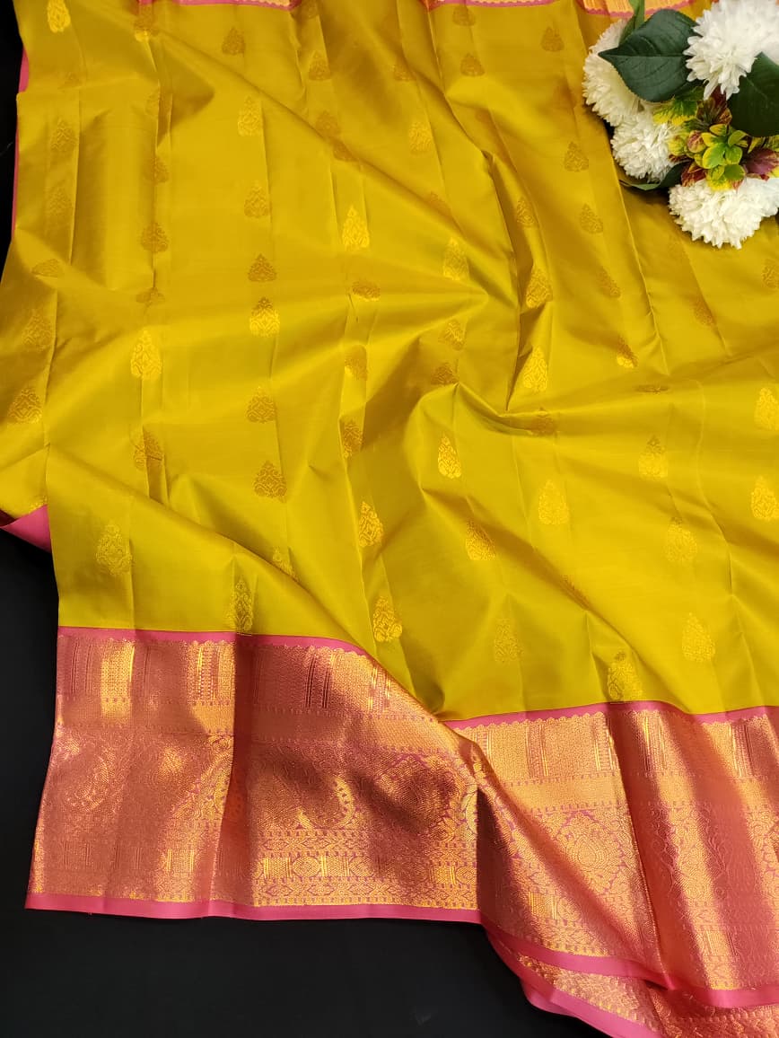 Pure Pattu Silk E77 - Sri Sakthi Pugazh Tex - Pure Silk