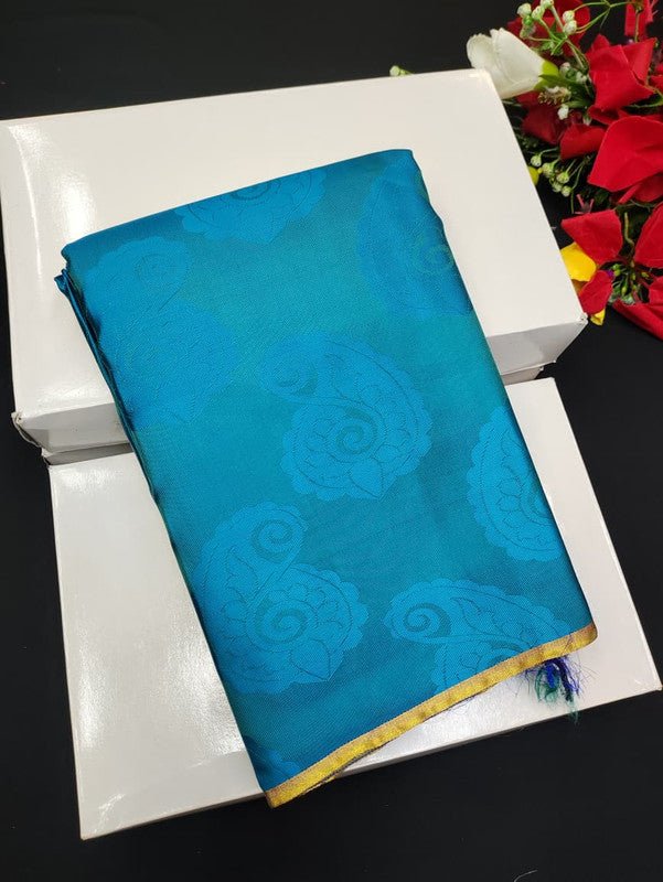 Take 5 Pure Semi Silk Sarees ₹4999 with Contrast Blouse for Festivals