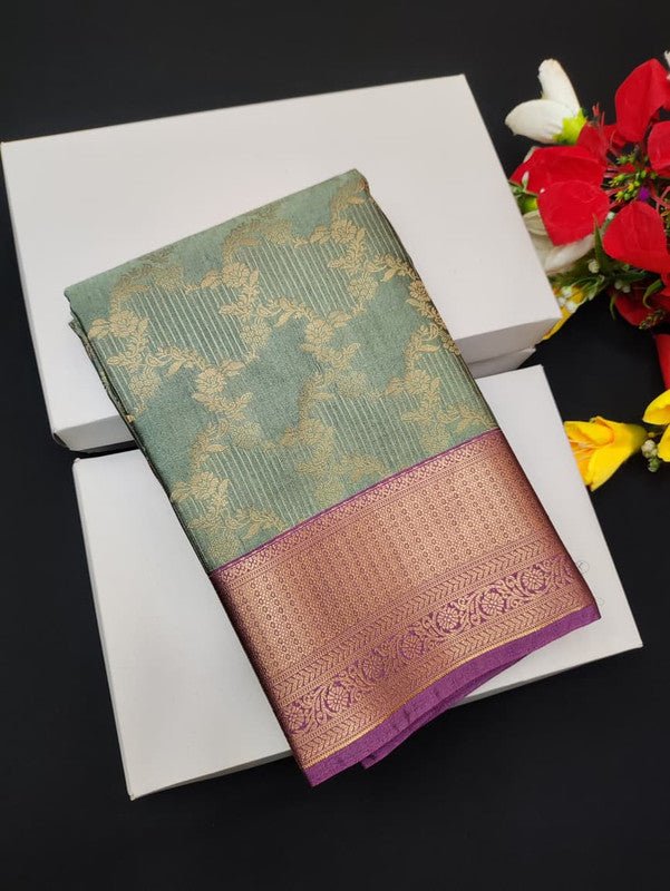 Pure Silk Cotton Saree PLK99 - Sri Sakthi Pugazh Tex - Saree