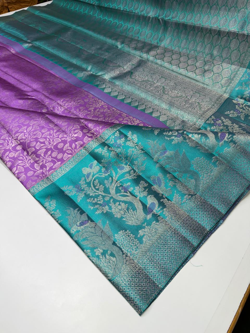 Pure Silk Saree – |100% Original Silk Traditional Elegance| M04 - Sri Sakthi Pugazh Tex - Pure Silk