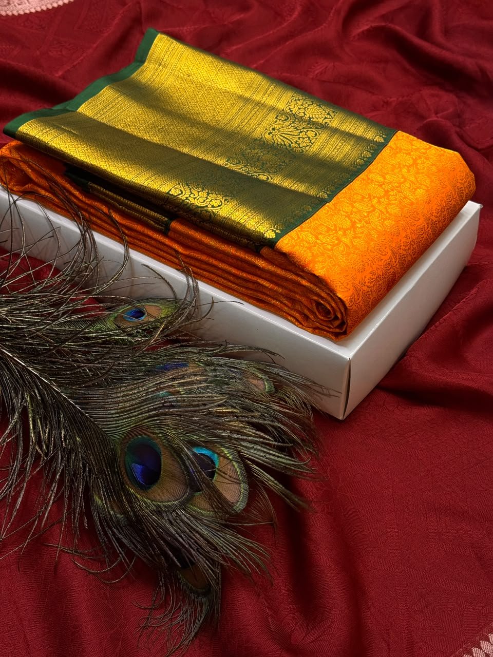 Pure Silk Saree – |100% Original Silk Traditional Elegance| M20 - Sri Sakthi Pugazh Tex - Pure Silk