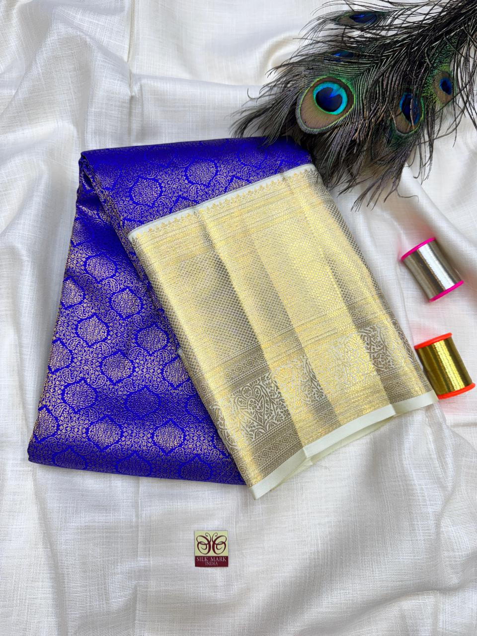 Pure Silk Saree – |100% Original Silk Traditional Elegance| M24 - Sri Sakthi Pugazh Tex - Pure Silk