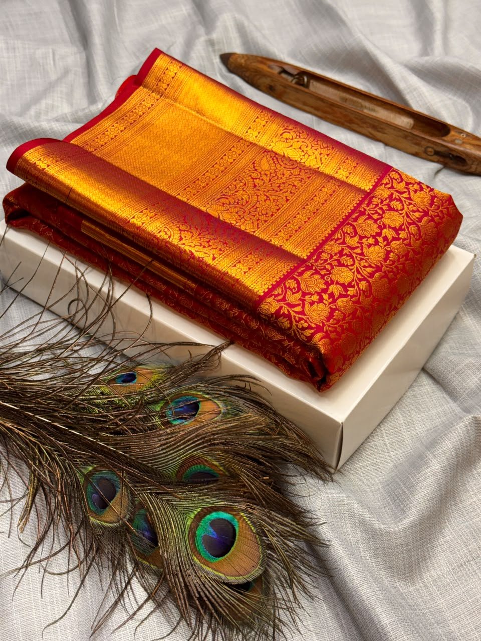 Pure Silk Saree – |100% Original Silk Traditional Elegance| M31 - Sri Sakthi Pugazh Tex - Pure Silk