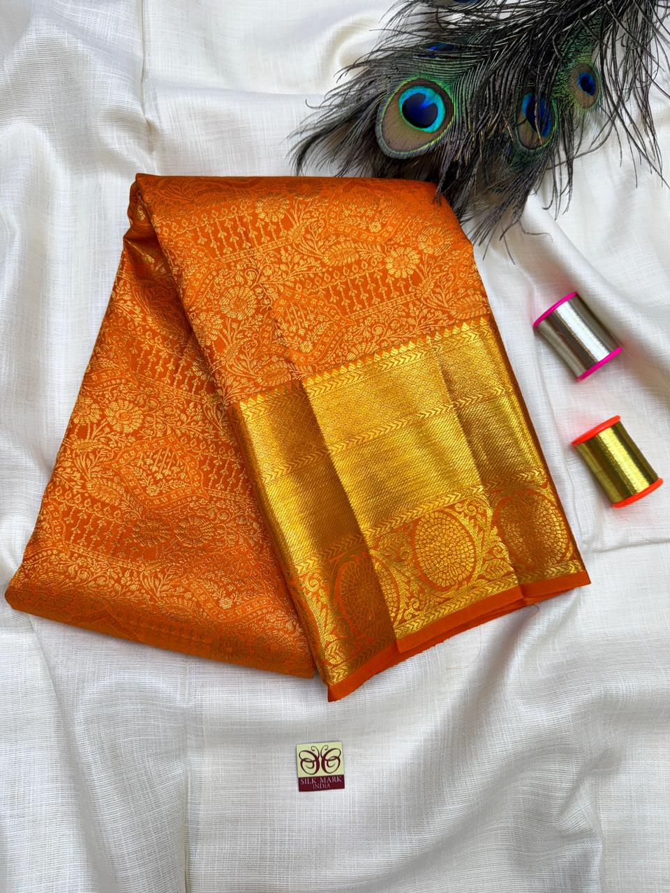 Pure Silk Saree – |100% Original Silk Traditional Elegance| M32 - Sri Sakthi Pugazh Tex - Pure Silk