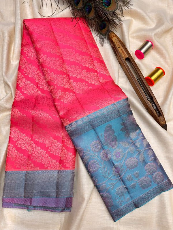 Pure Silk Saree – |100% Original Silk Traditional Elegance| M38 - Sri Sakthi Pugazh Tex - Pure Silk