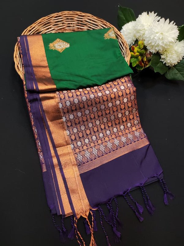 Ramaniyam Soft Silk | Zari Saree | RMY127 - Sri Sakthi Pugazh Tex RMY127 - Soft Silk