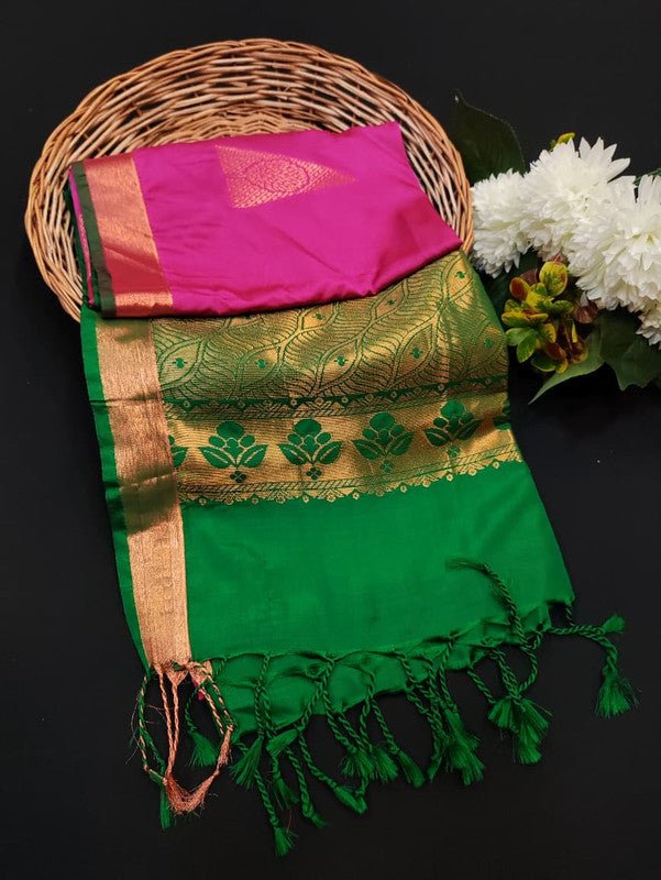 Ramaniyam Soft Silk | Zari Saree | RMY134 - Sri Sakthi Pugazh Tex RMY134 - Soft Silk
