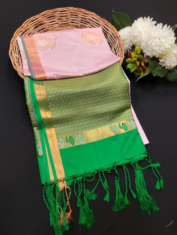 Ramaniyam Soft Silk | Zari Saree | RMY141 - Sri Sakthi Pugazh Tex RMY141 - Soft Silk