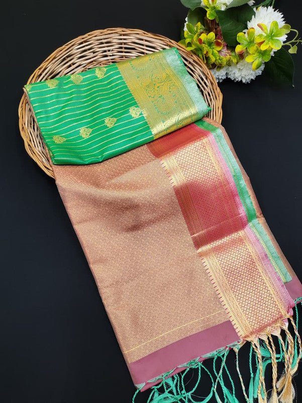 Ramaniyam Soft Silk | Zari Saree | RMY191 - Sri Sakthi Pugazh Tex RMY191 - Soft Silk
