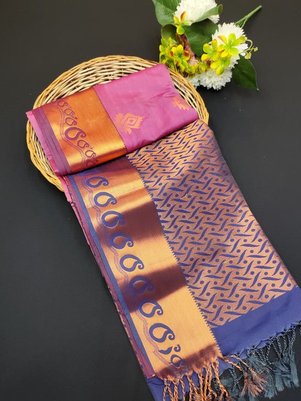 Ramaniyam Soft Silk | Zari Saree | RMY199 - Sri Sakthi Pugazh Tex RMY199 - Soft Silk