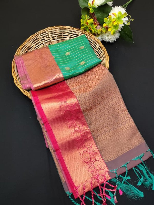 Ramaniyam Soft Silk | Zari Saree | RMY200 - Sri Sakthi Pugazh Tex RMY200 - Soft Silk