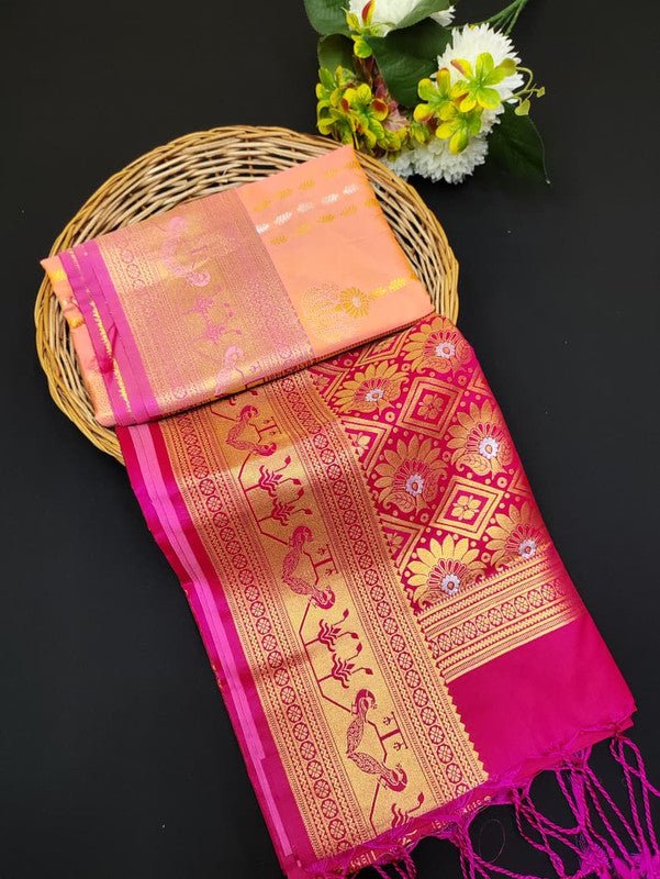 Ramaniyam Soft Silk | Zari Saree | RMY202 - Sri Sakthi Pugazh Tex RMY202 - Soft Silk