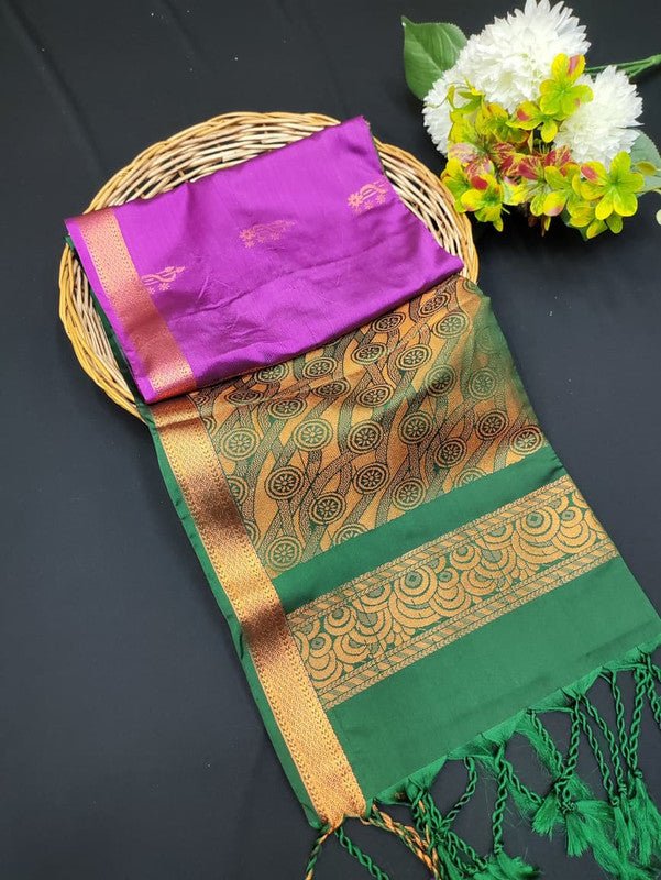 Ramaniyam Soft Silk | Zari Saree | RMY210 - Sri Sakthi Pugazh Tex RMY210 - Soft Silk