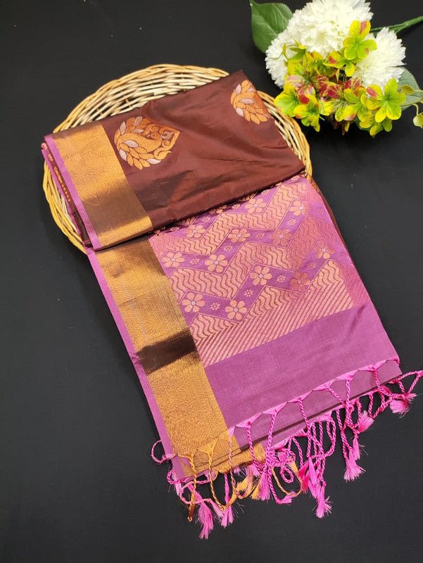 Ramaniyam Soft Silk | Zari Saree | RMY213 - Sri Sakthi Pugazh Tex RMY213 - Soft Silk