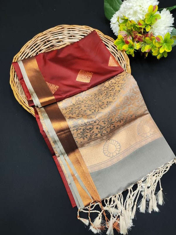 Ramaniyam Soft Silk | Zari Saree | RMY218 - Sri Sakthi Pugazh Tex RMY218 - Soft Silk