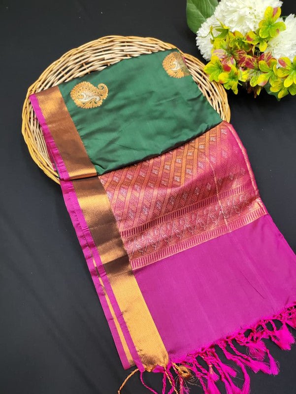 Ramaniyam Soft Silk | Zari Saree | RMY225 - Sri Sakthi Pugazh Tex RMY225 - Soft Silk