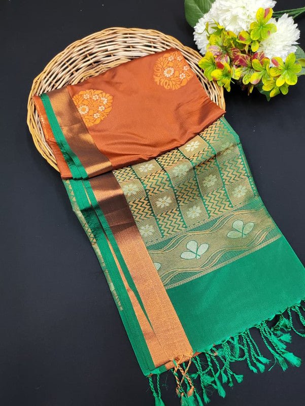 Ramaniyam Soft Silk | Zari Saree | RMY235 - Sri Sakthi Pugazh Tex RMY235 - Soft Silk