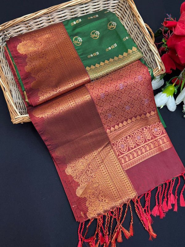 Ramaniyam Soft Silk | Zari Saree | RMY266 - Sri Sakthi Pugazh Tex RMY266 - Soft Silk