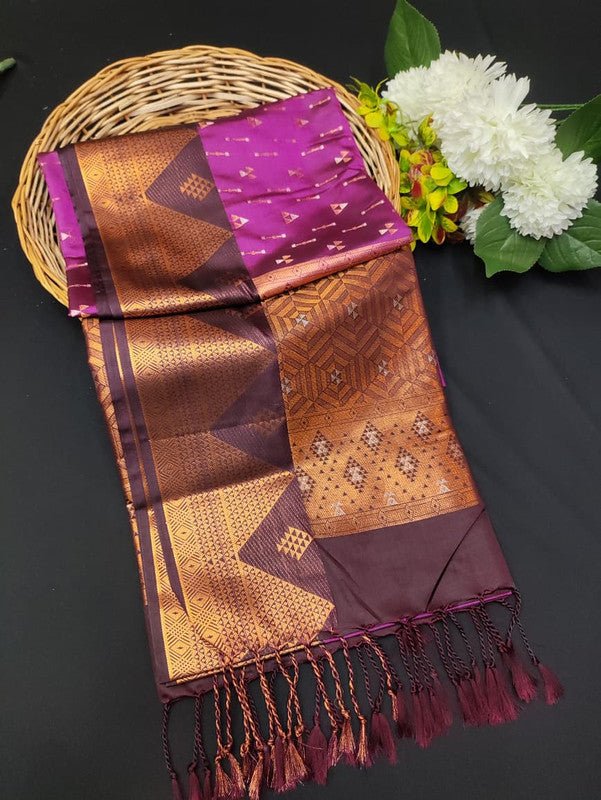 Ramaniyam Soft Silk | Zari Saree | RMY281 - Sri Sakthi Pugazh Tex RMY281 - Soft Silk
