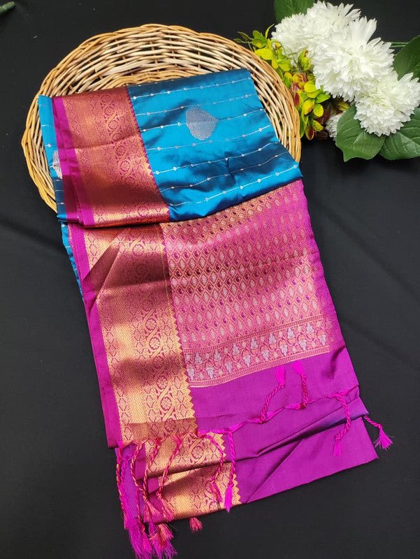 Ramaniyam Soft Silk | Zari Saree | RMY295 - Sri Sakthi Pugazh Tex RMY295 - Soft Silk