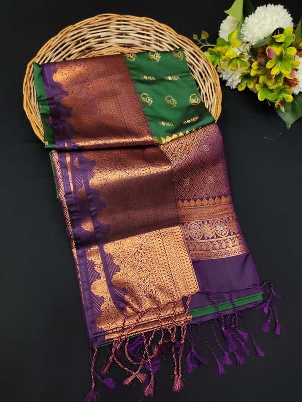 Ramaniyam Soft Silk | Zari Saree | RMY316 - Sri Sakthi Pugazh Tex RMY316 - Soft Silk