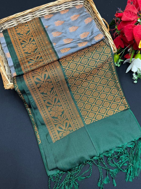 Ramaniyam Soft Silk | Zari Saree | RMY331 - Sri Sakthi Pugazh Tex RMY331 - Soft Silk