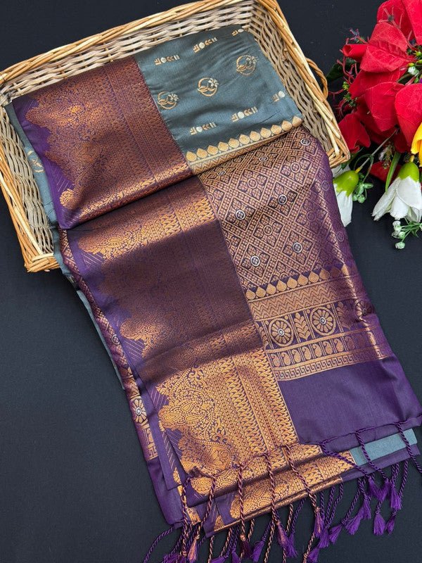 Ramaniyam Soft Silk | Zari Saree | RMY348 - Sri Sakthi Pugazh Tex RMY348 - Soft Silk