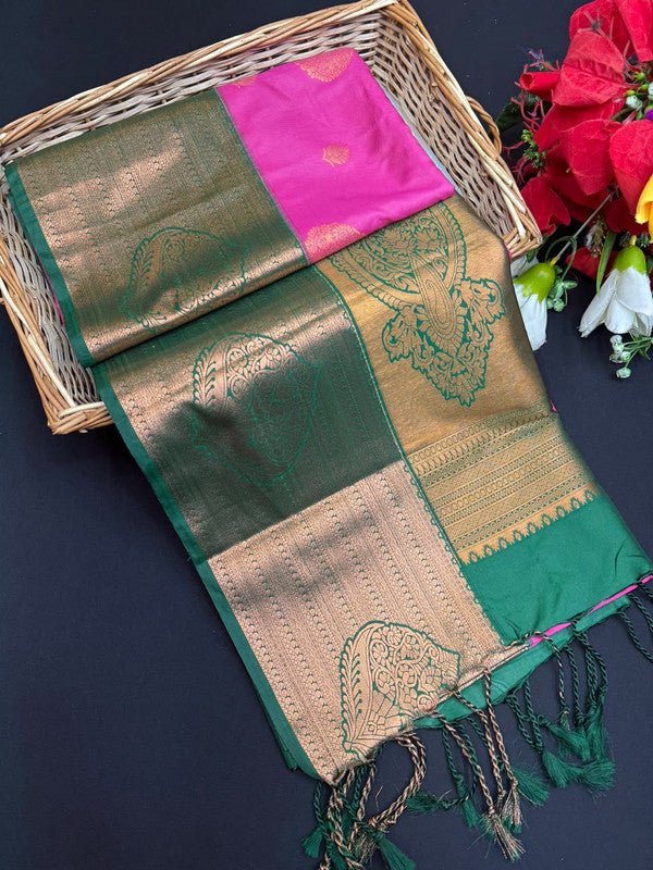 Ramaniyam Soft Silk | Zari Saree | RMY352 - Sri Sakthi Pugazh Tex RMY352 - Soft Silk